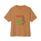White Paw Print Oversized Boxy Tee