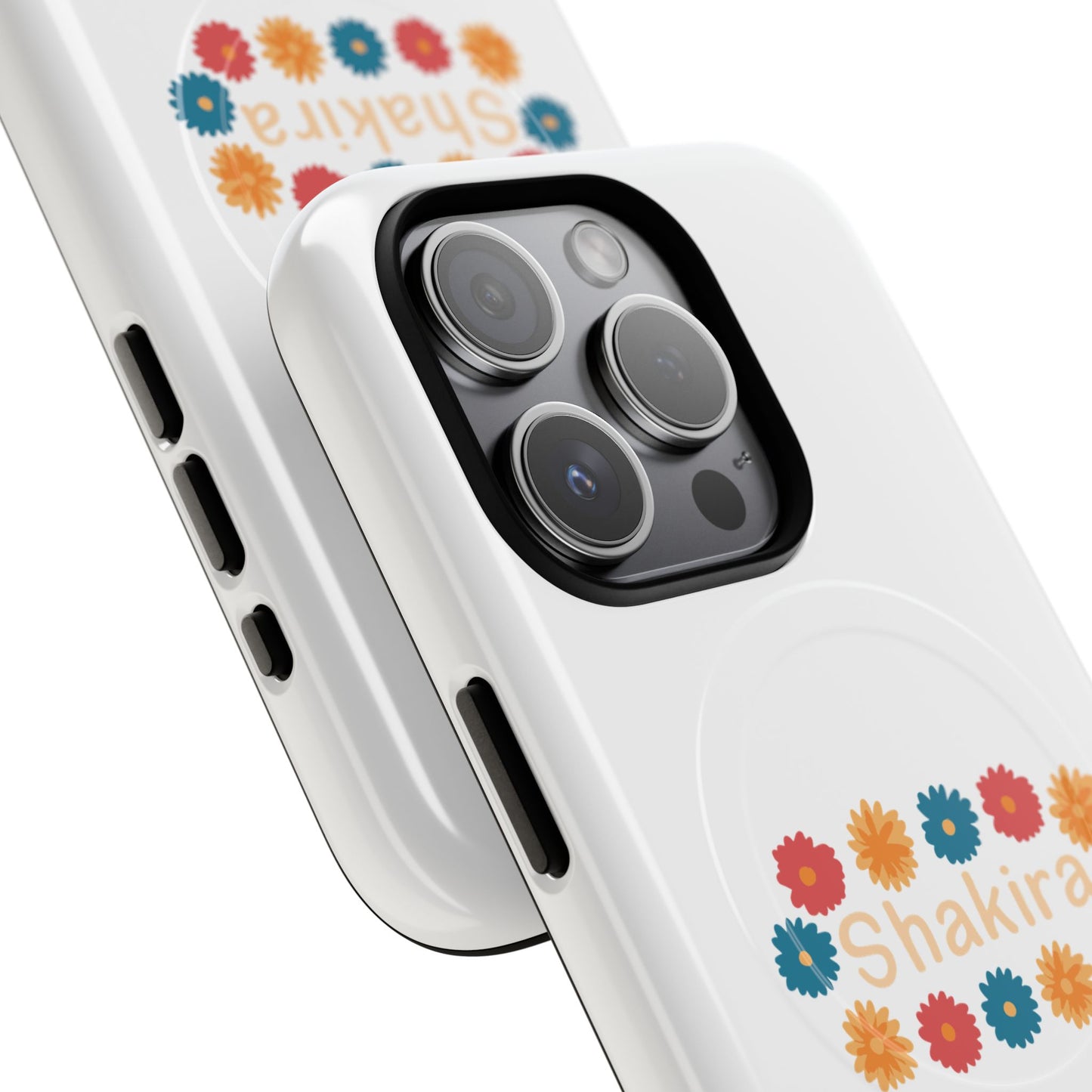 Retro Floral Groove Tough Magnetic case