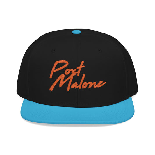 Snapback (Embroidery) – Post Malone Name Design