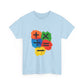 Orange Equals Symbol Unisex Heavy Cotton Tee