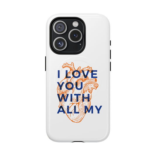 All My Heart Anatomical Art Tough Magnetic Case