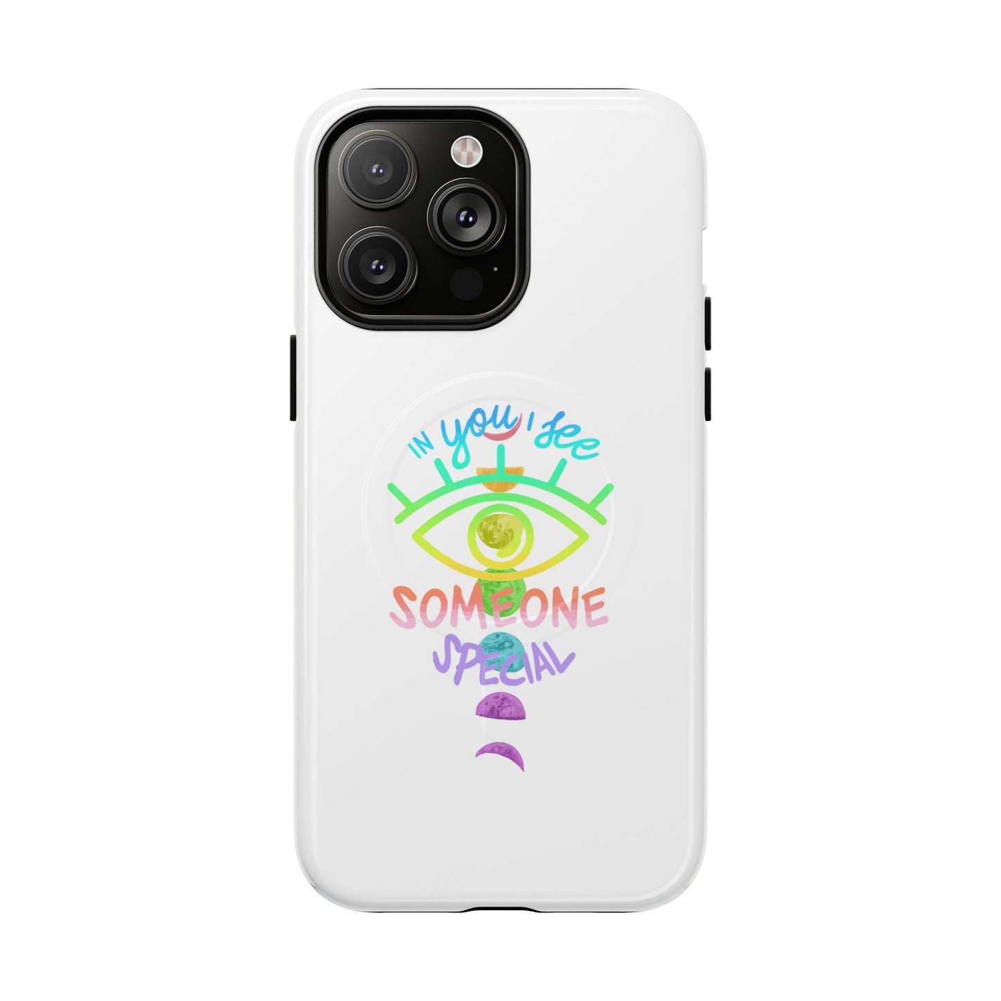 Rainbow Lunar Phases Tough Magnetic Case