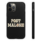 Tough iPhone Case (12–16 Pro Max) – Post Malone Bold Design