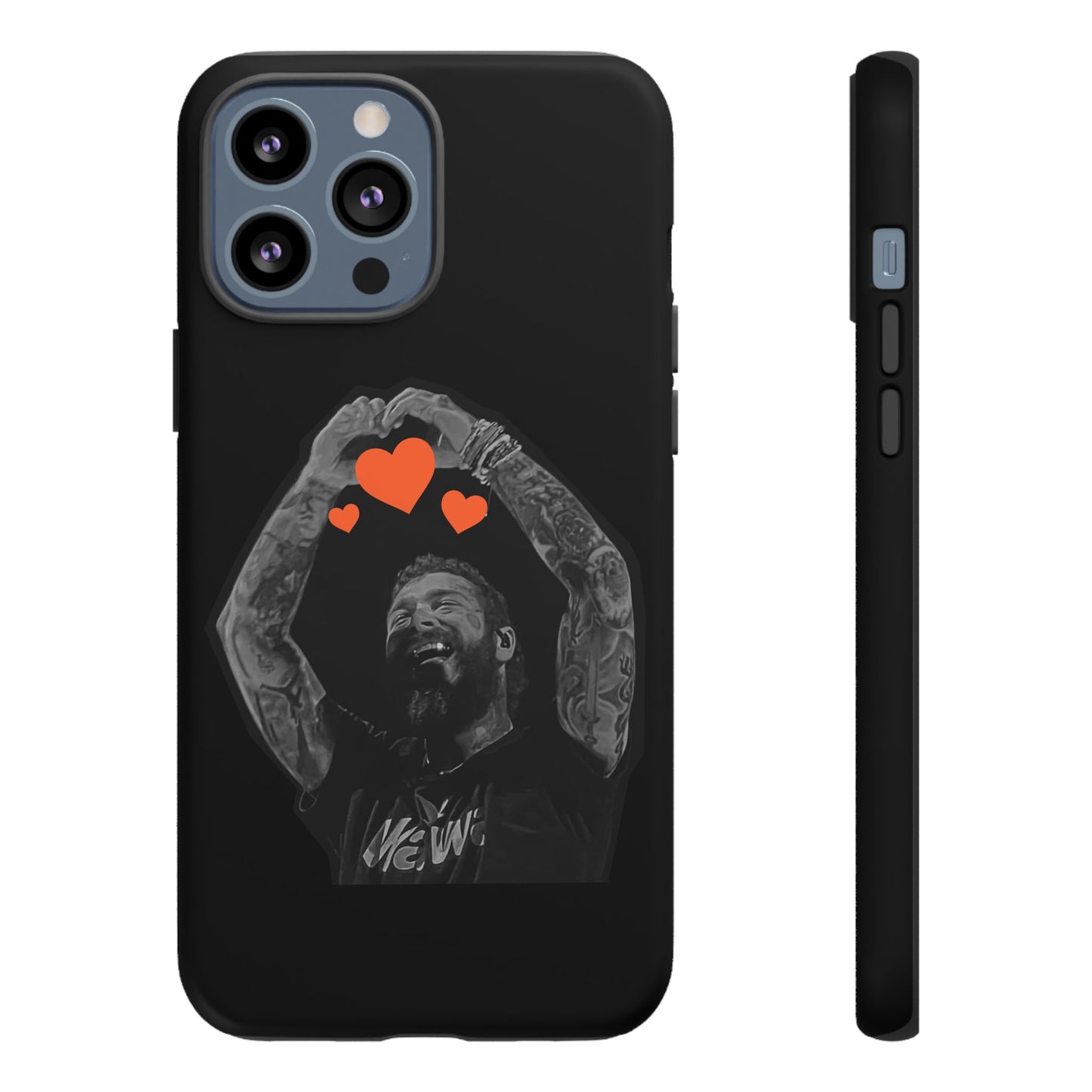 Tough iPhone Case (12–16 Pro Max) – Post Malone Heartfelt Wishes