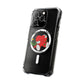 Abstract Guitar Sketch Magnetic Clear Impact Case