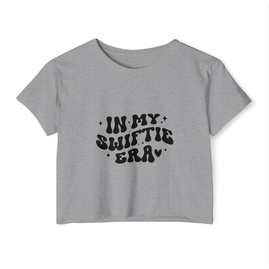 Retro Girl Power Women's Festival Crop Top