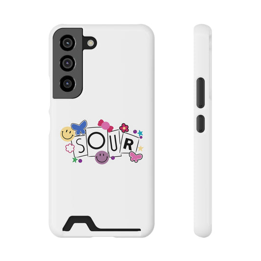 Phone Case + Card Holder For Samsung S21 to S22 – Olivia Rodrigo Sour | Edition