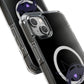 Purple Starry Eye Magnetic Clear Impact Case