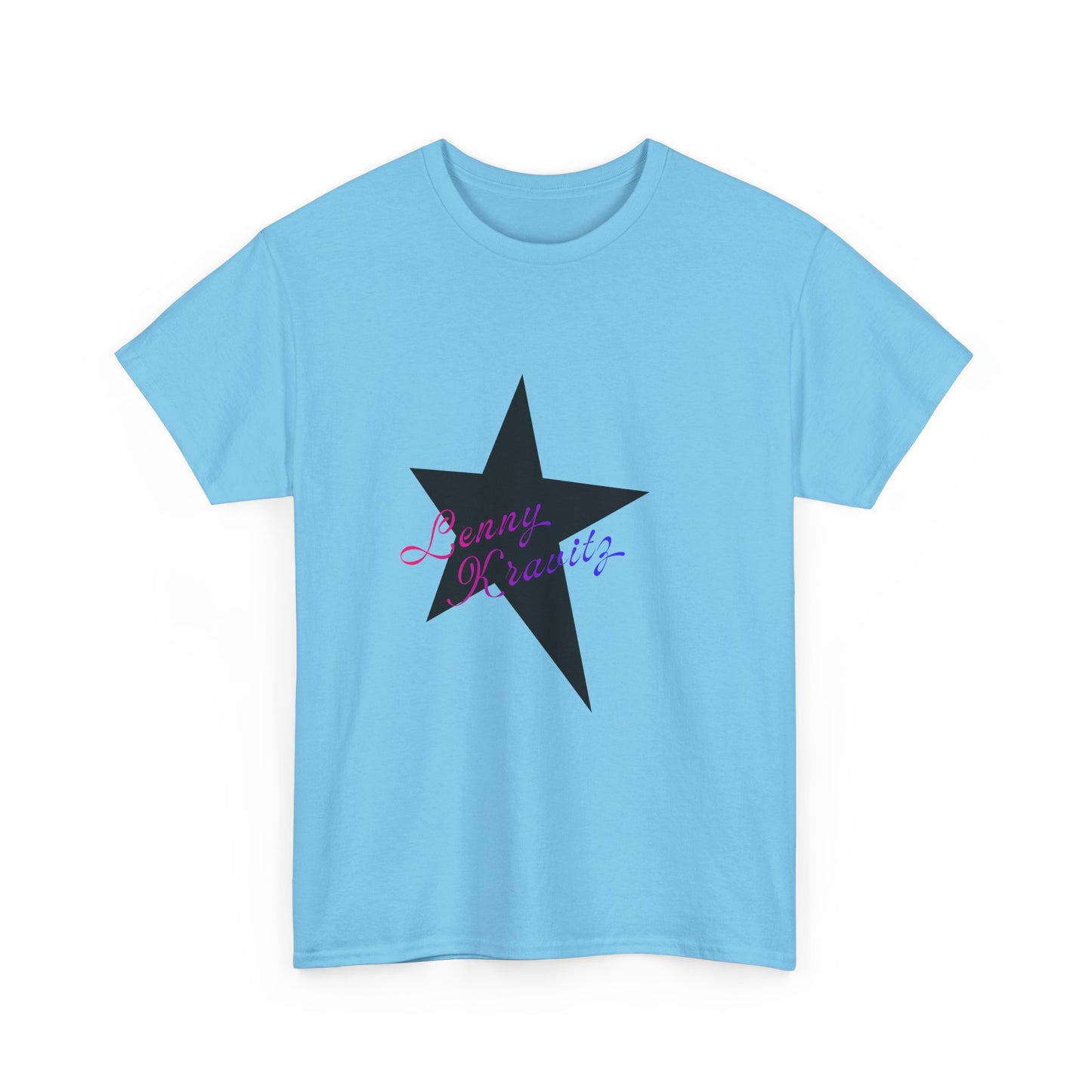 Retro Groove Script Unisex Heavy cotton tee