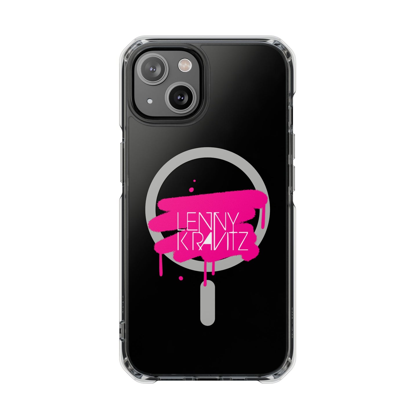 Electric Graffiti Drip Magnetic clear Impact case