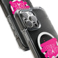 Electric Graffiti Drip Magnetic clear Impact case