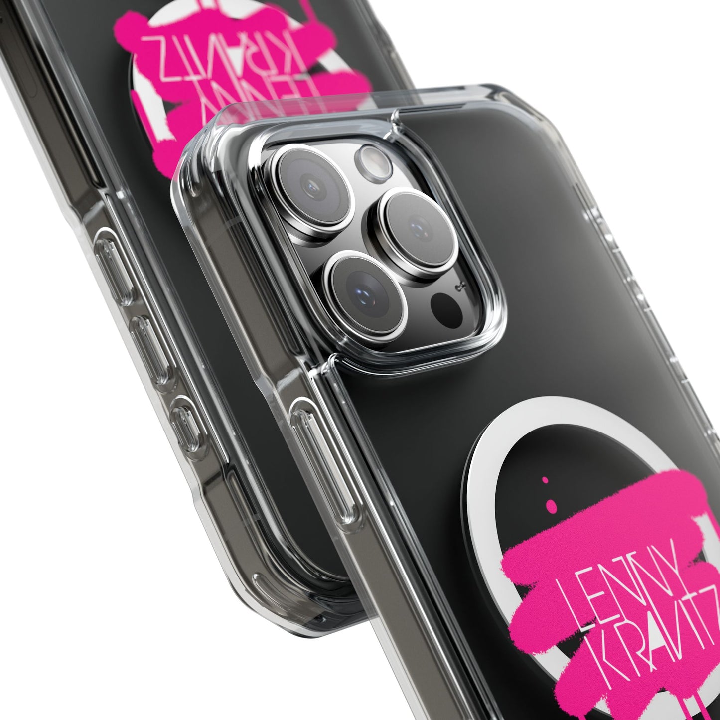 Electric Graffiti Drip Magnetic clear Impact case