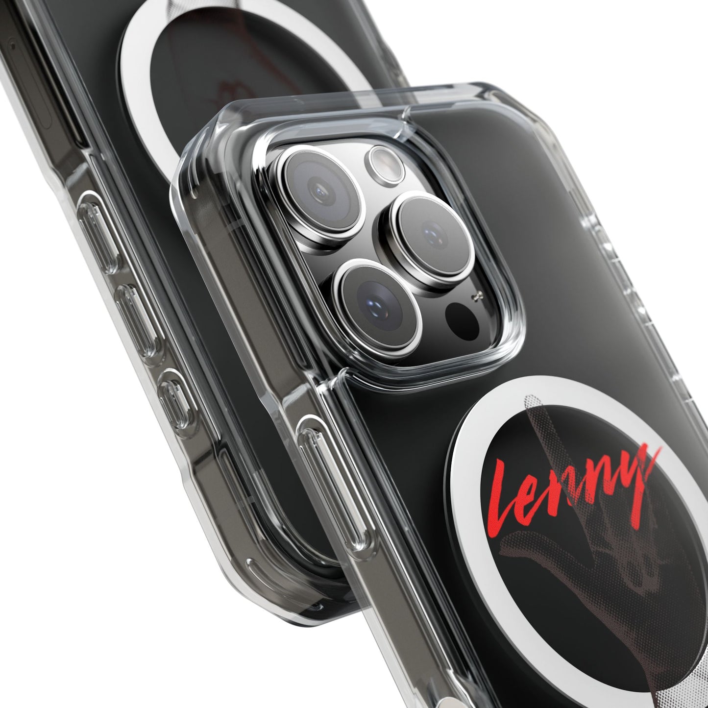 Rock Vibes Only Magnetic clear Impact case