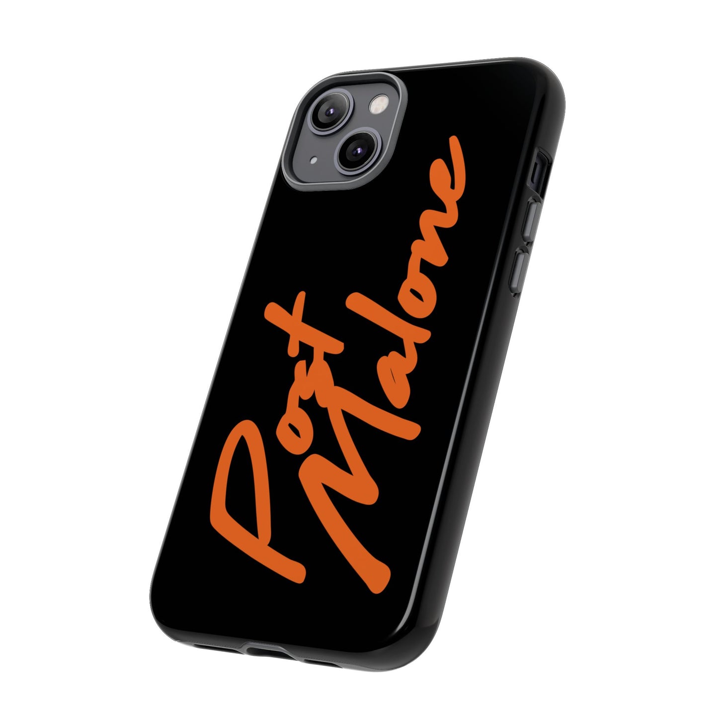 Tough iPhone Case (12–16 Pro Max) – Post Malone Name Design