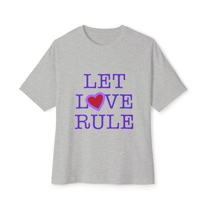 Let Love Rule (Remix) Unisex Oversized Boxy tee
