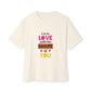 Copy of Copy of  Orange Divide Symbol Oversized Boxy Tee