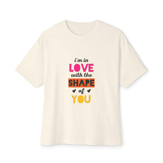 Copy of Copy of  Orange Divide Symbol Oversized Boxy Tee