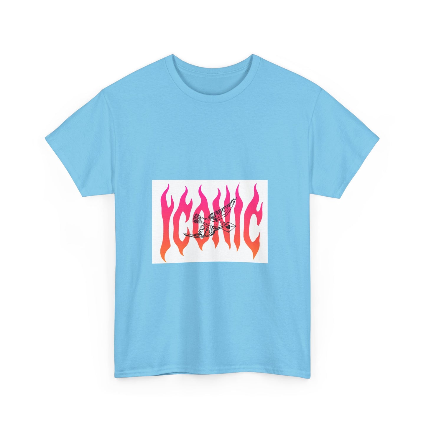 Flame Flight Iconic Unisex Heavy cotton tee