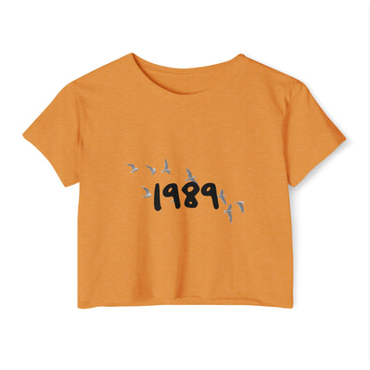 Wings of '89 Women's Festival Crop Top