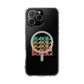 Retro Pop Lines Clear Impact case