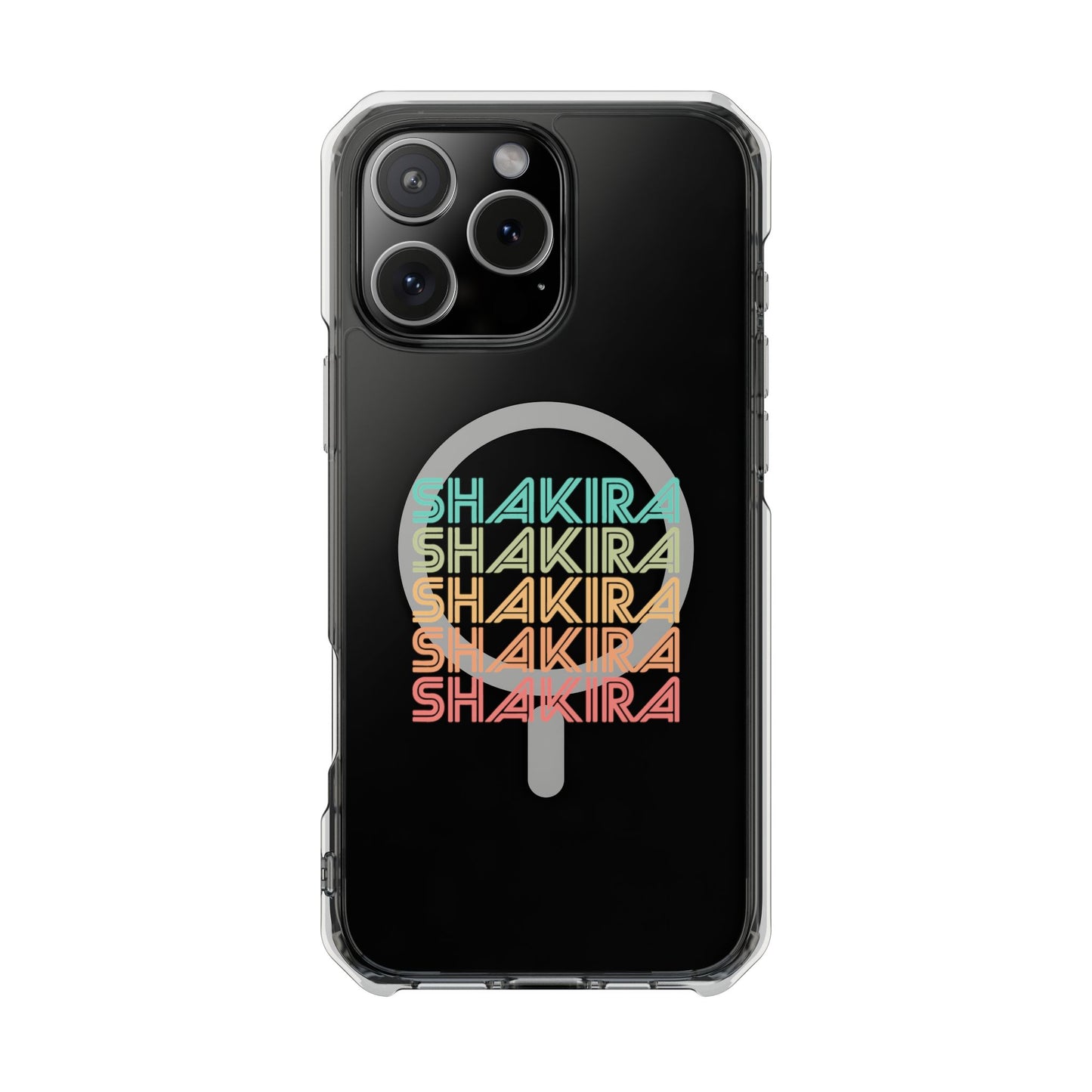 Retro Pop Lines Clear Impact case