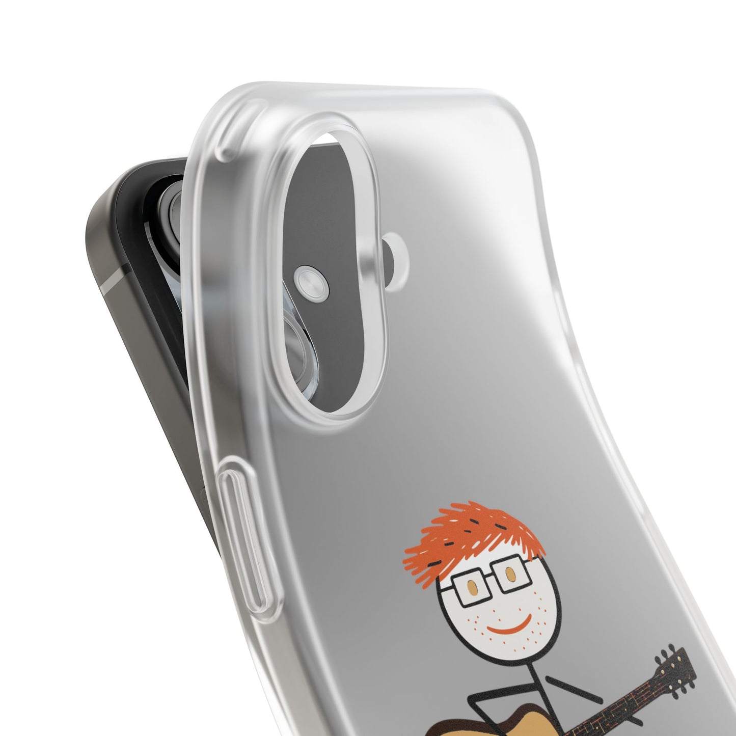Flexi Case – Ed Sheeran guitar edition (iPhone X–16 Pro Max)