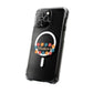Retro Floral Groove Clear Impact case