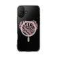 Born Pink Heart Typography - Magnetic Clear Impact Case