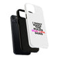 Retro Fade Letter Tough Magnetic Case