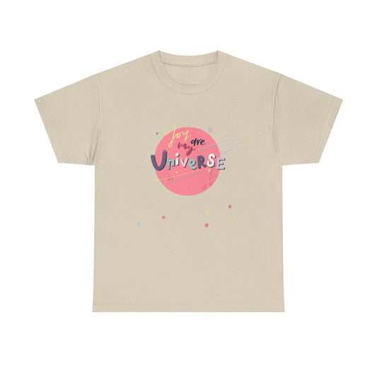 Pastel Planet & Universe Unisex Cotton Tee