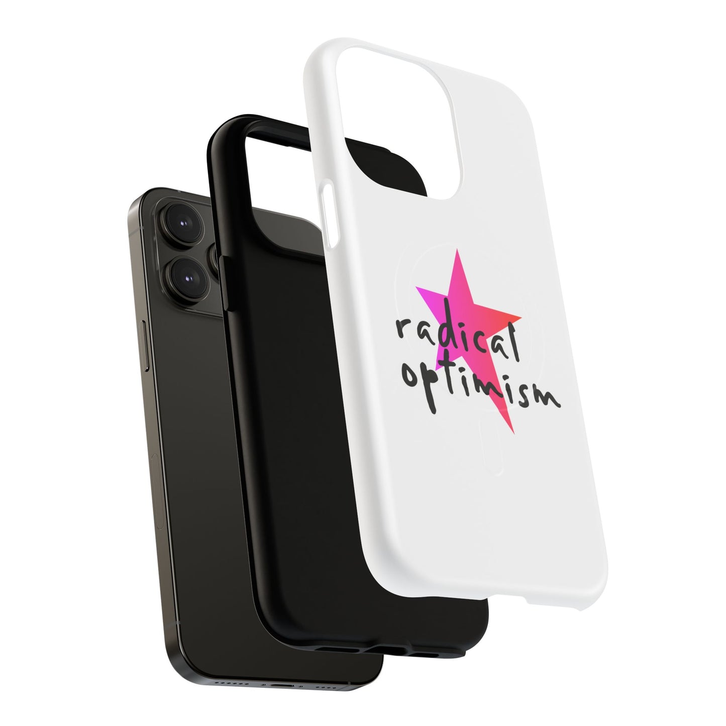 Flame Script Statement Tough Magnetic Case