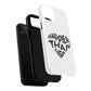 Happier Heart Lettering Tough Magnetic Case
