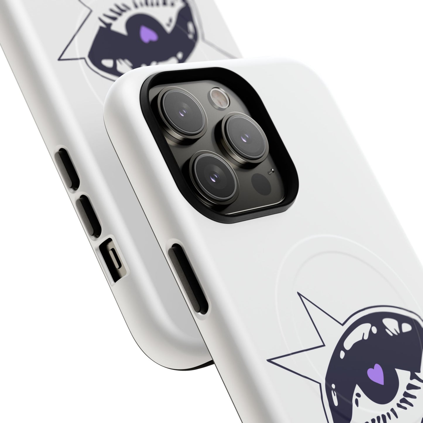 Purple Starry Eye Tough Magnetic phone case