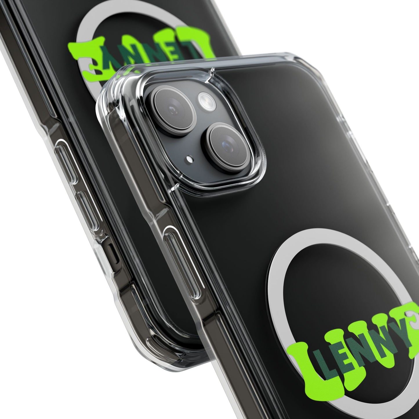 Live Lenny Pop Magnetic clear Impact case