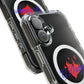 Heart on Fire Bold Script Magnetic Clear Impact Case