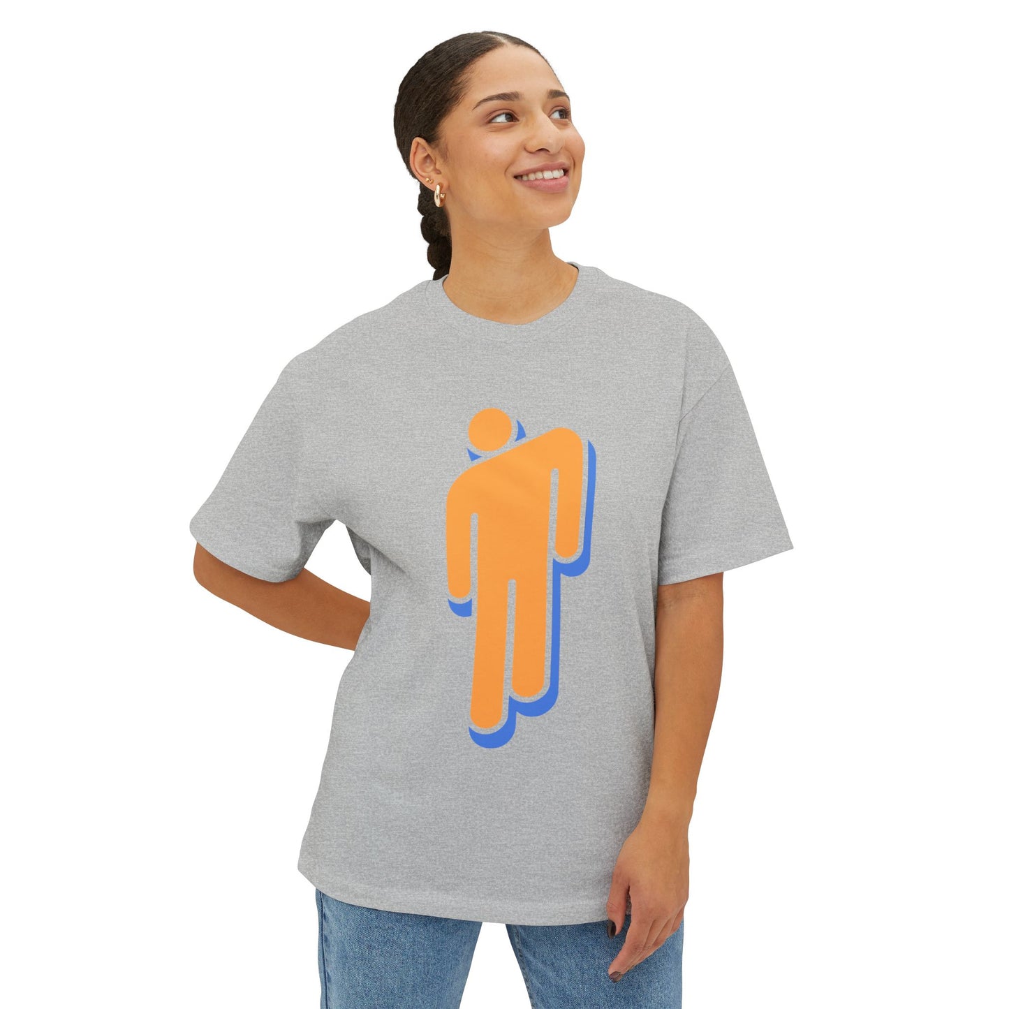 Walk Alone Icon Unisex Oversized Tee