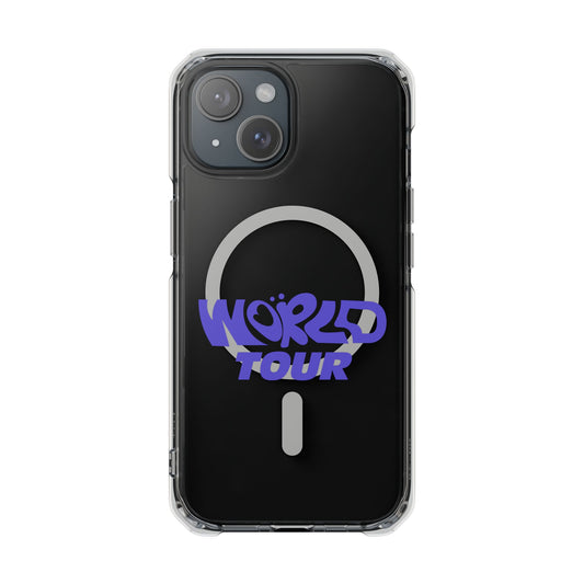 World Tour Bubble Letter Tough Magnetic phone case