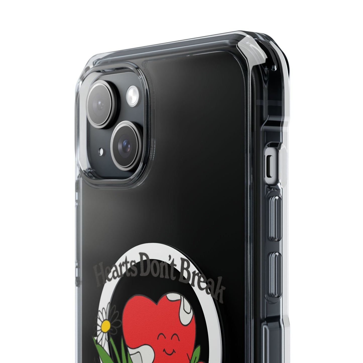 Abstract Guitar Sketch Magnetic Clear Impact Case
