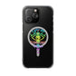 Rainbow Lunar Phases Magnetic Clear Impact case