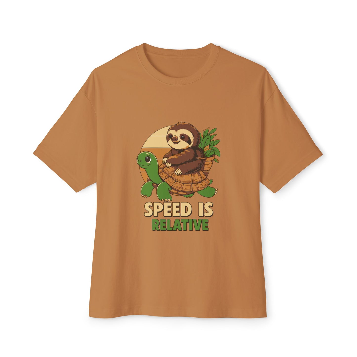 Oversized boxy Tee – Snazzy Speed Edition