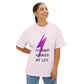 Power Surge Bolt Unisex Oversized Boxy tee