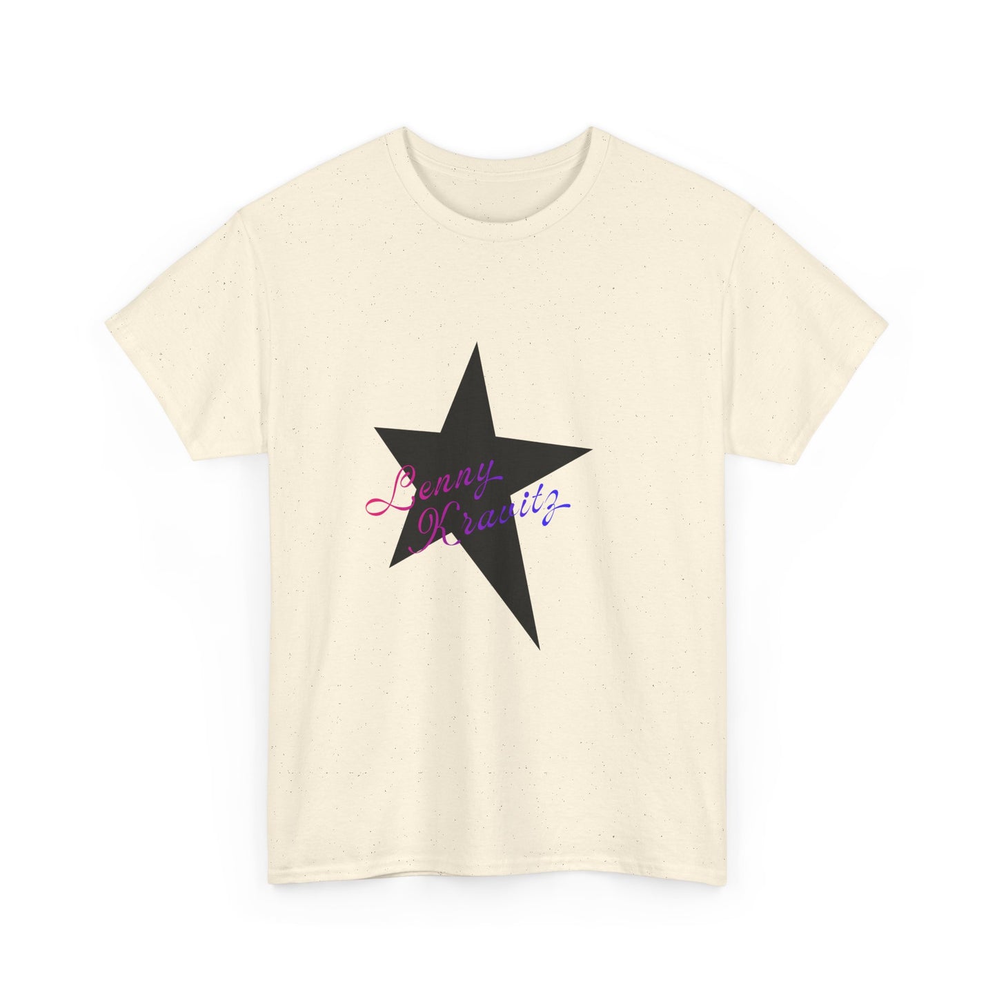 Retro Groove Script Unisex Heavy cotton tee