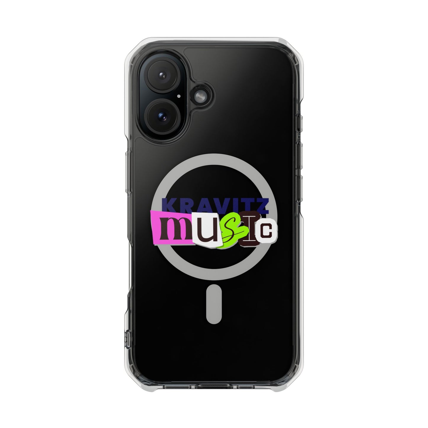 Mixed Tape Music Magnetic clear Impact case