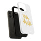 Golden Brush Script Tough Magnetic Case
