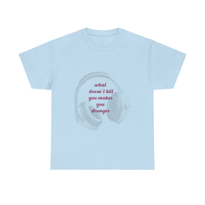 Stronger Soundwaves Unisex Heavy cotton tee