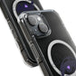 Purple Starry Eye Magnetic Clear Impact Case