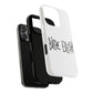 Twisted Ink Font Tough Magnetic Case