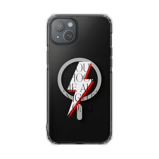 Rock Evolution Graphic Magnetic Clear Impact case