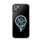 Electro Heart Illustration Magnetic Clear Impact case