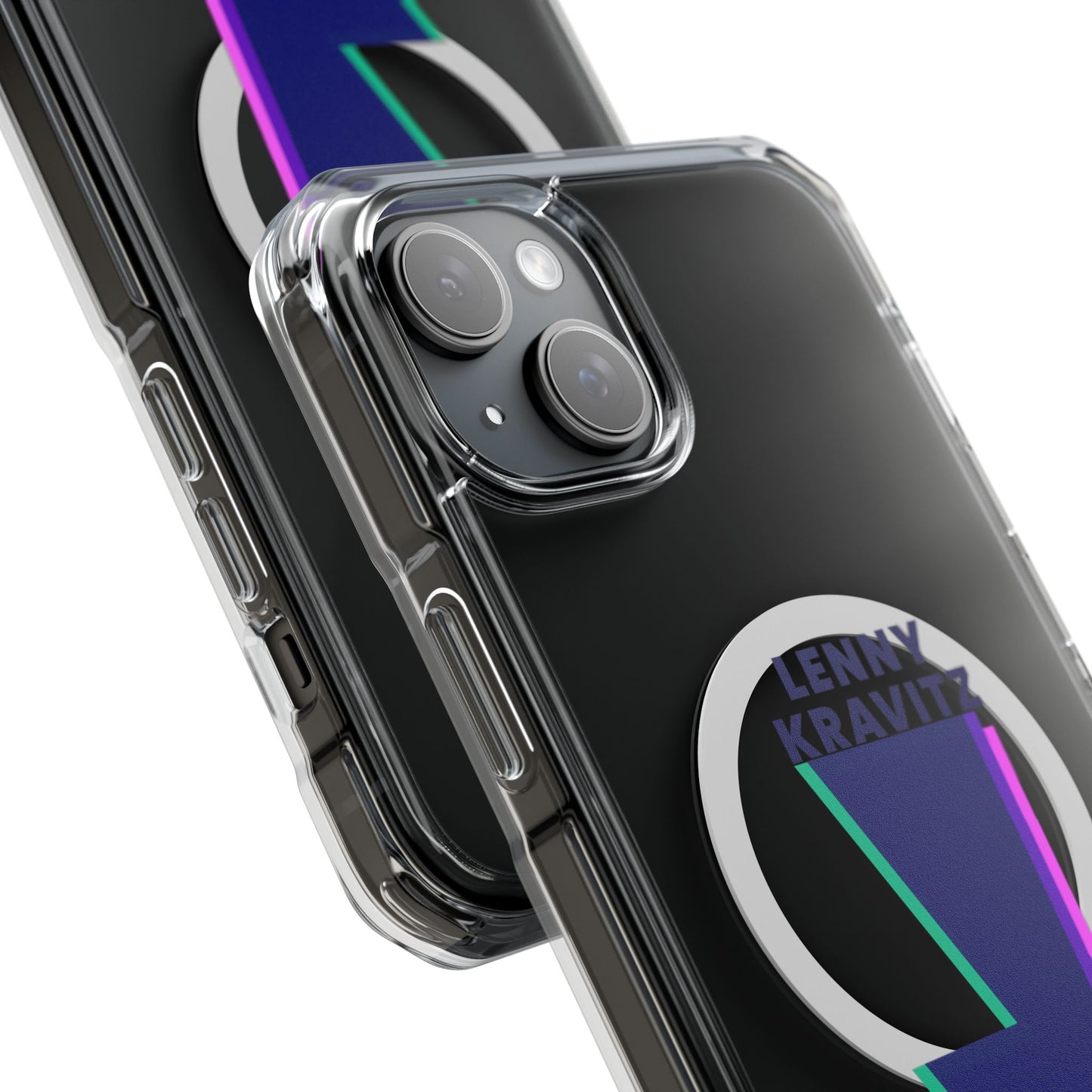 Layered Bolt Vibe Magnetic clear Impact case
